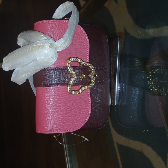 Coach Handbags - Coach Gemma Colorblock Butterfly Buckle Women's Bag